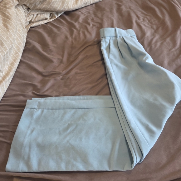 Abercrombie And Fitch Light Blue Regular Sloane Tailored Dress Pants 25/0 - Picture 4 of 7
